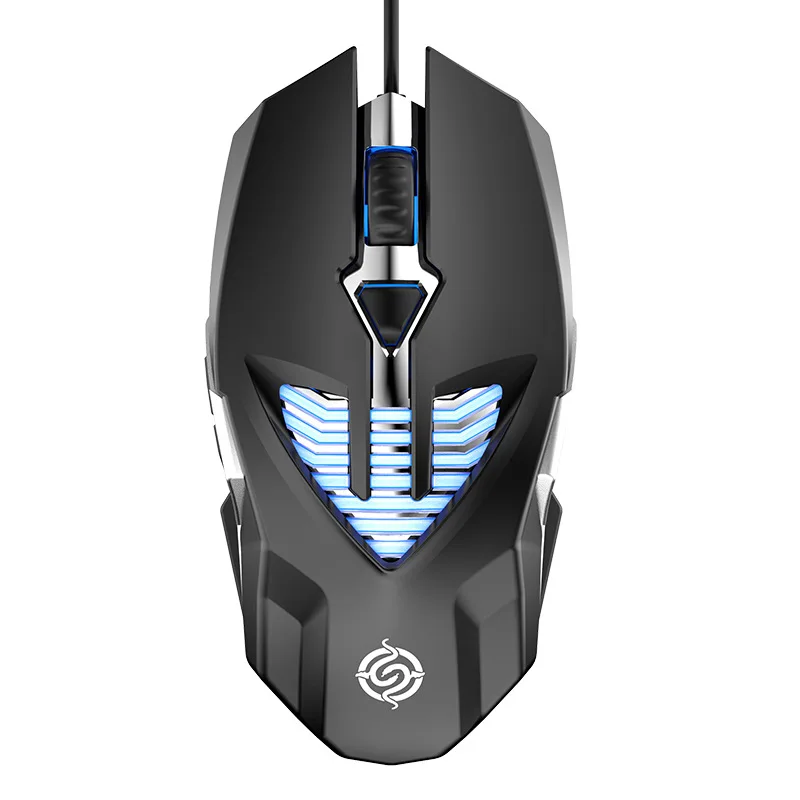 Viper Q1 Professional Competitive Game Mouse 6d Electroplating Metal Water-Cooled Light Effect Macro Programming USB Wired Mouse