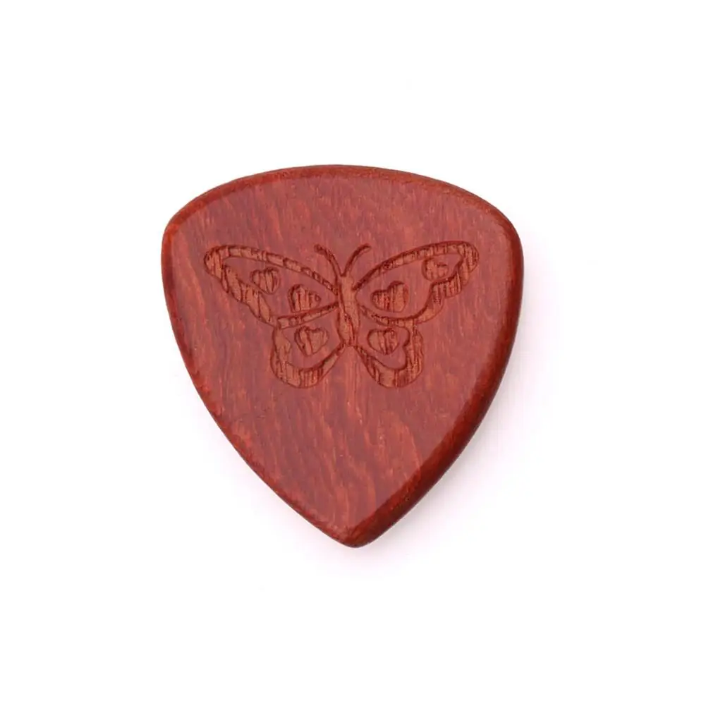 1 шт Массив дерева выбирает плектр Гитары High end Fingerpicks музыкальный инструмент