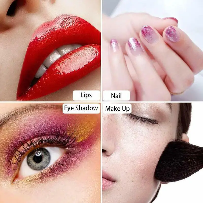 50 г блеск Тени для век порошок пигмент Минеральное Мыло глаз сияющее мерцание