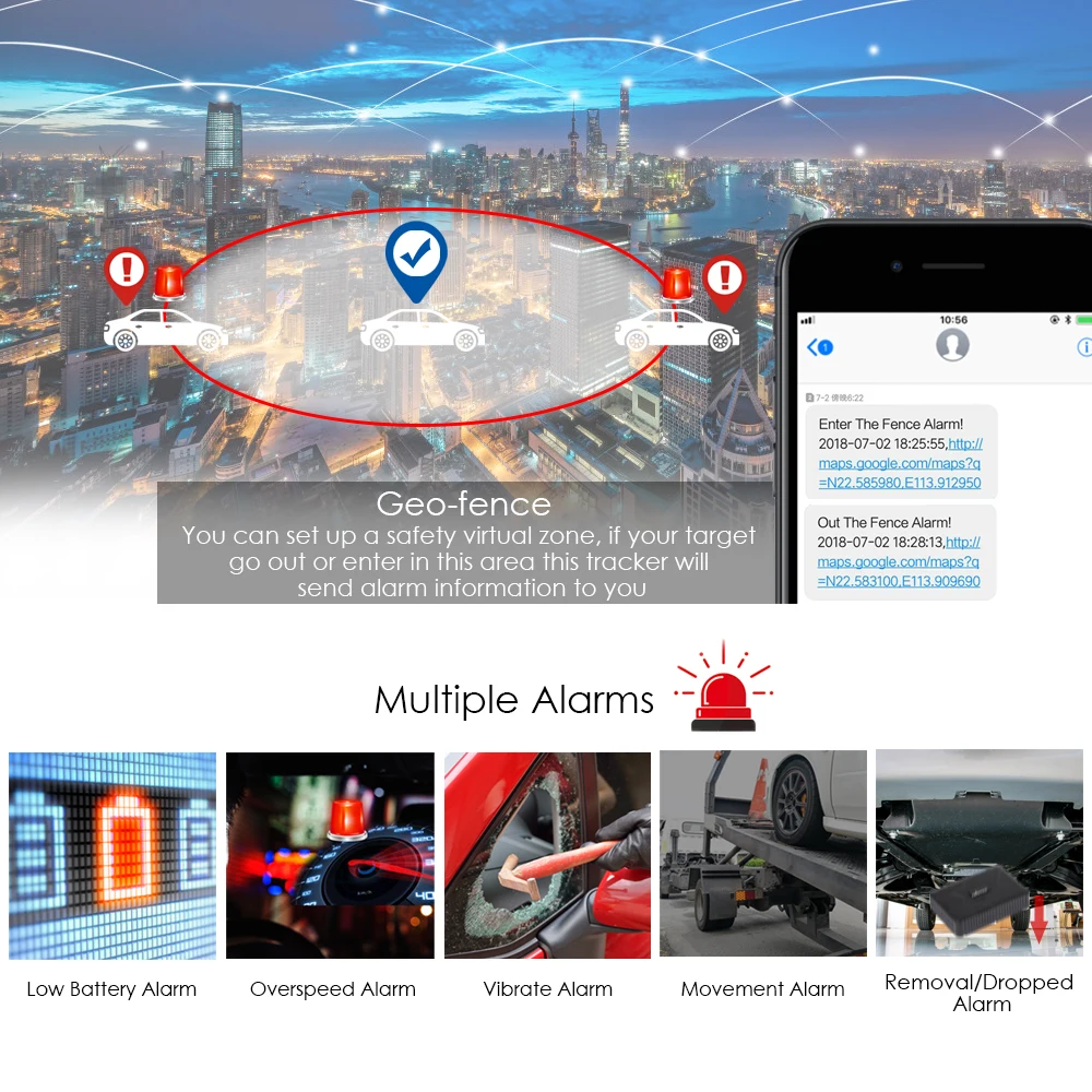 3G GPS Tracker Car Vehicle TrackerTK915 80 days Standby Realtime Locator Waterproof Magnet Shock Alarm Free APP | Автомобили и