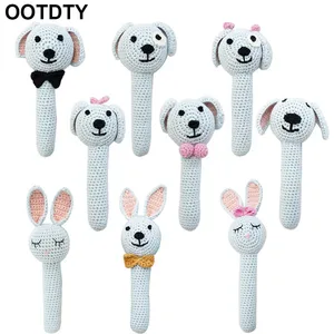 1-2 шт., детская деревянная погремушка-животное