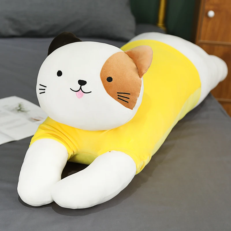 Comprar 130cm Animales De Dibujos Animados Almohada De Peluche Ratón Dinosaurio Perro Gatos Oso Juguetes Muñeca Suave Para Niños Niñas Regalos De Cumpleaños