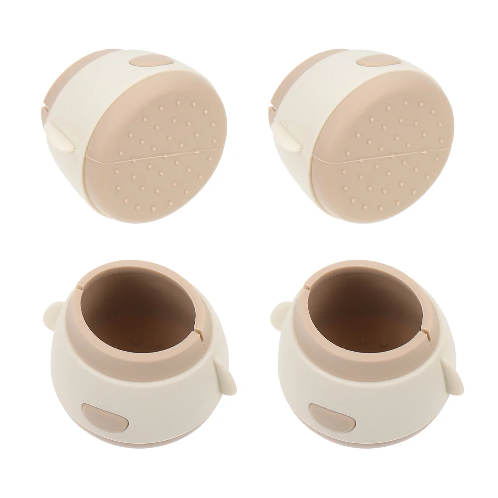 

4pcs Silicone Chair Leg Protectors Chair Feet Caps Non-skid Feet Protectors