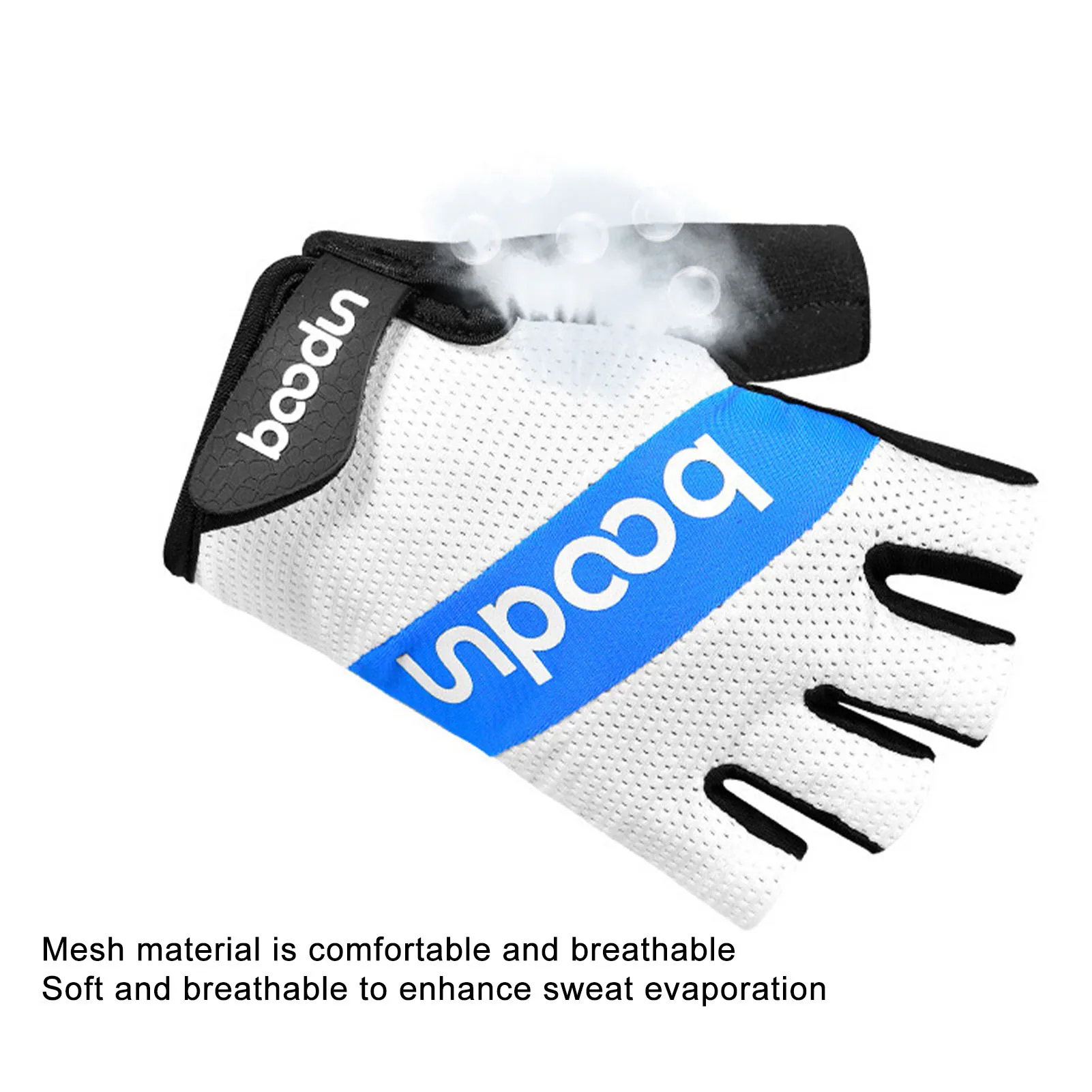 

M-XL Bicycle Gloves 4D Half Finger Outdoor Sports Gloves For Men Women Gel Pad Breathable MTB Road Racing Riding Cycling Gloves