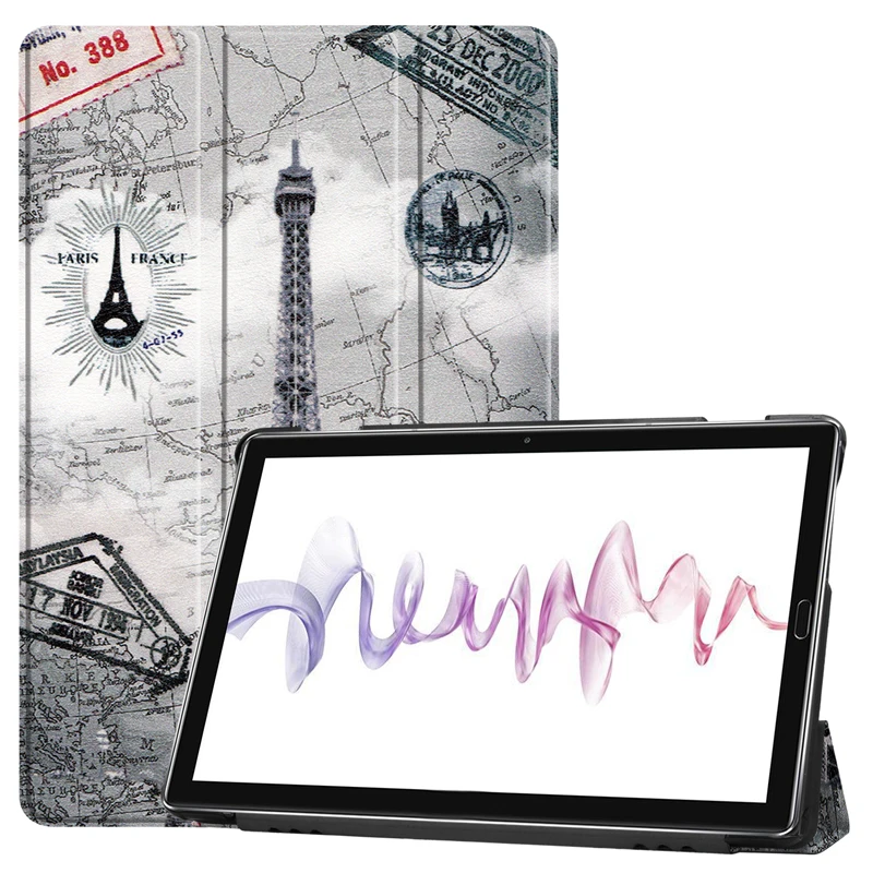 Чехол для Huawei MediaPad M6 10 8 тонкий магнитный складной чехол подставка из