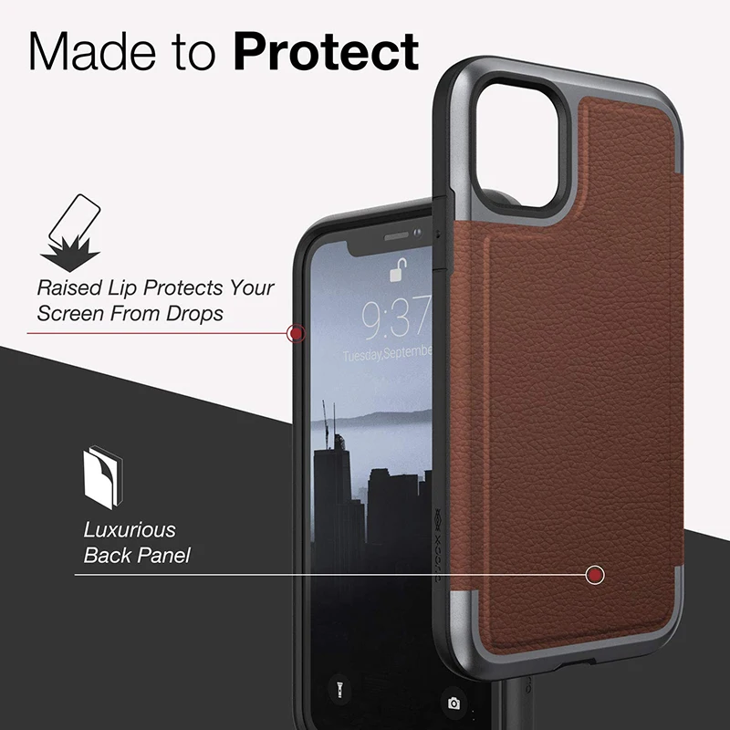 X-Doria Defense Prime чехол для телефона для iPhone 11 Pro Max военный класс падение протестированный чехол для iPhone 11 Pro Алюминиевый Чехол