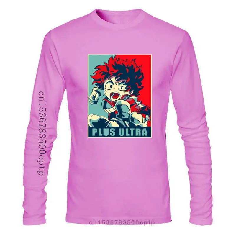 

Футболка мужская с японским фанатом «Моя геройская Академия Плюс», модная тенниска с круглым вырезом в стиле Ultra Izuku, с аниме, черная, 2021