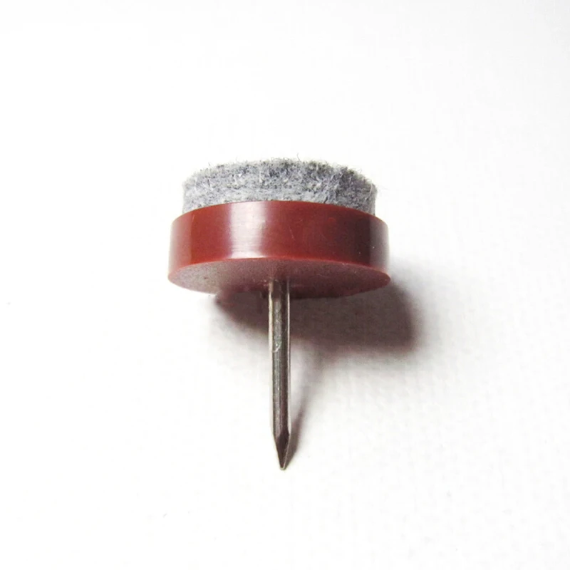 10 шт 20/24/28 мм ноготь войлок коврик круглый не шум мебель стол стул ноги протектор