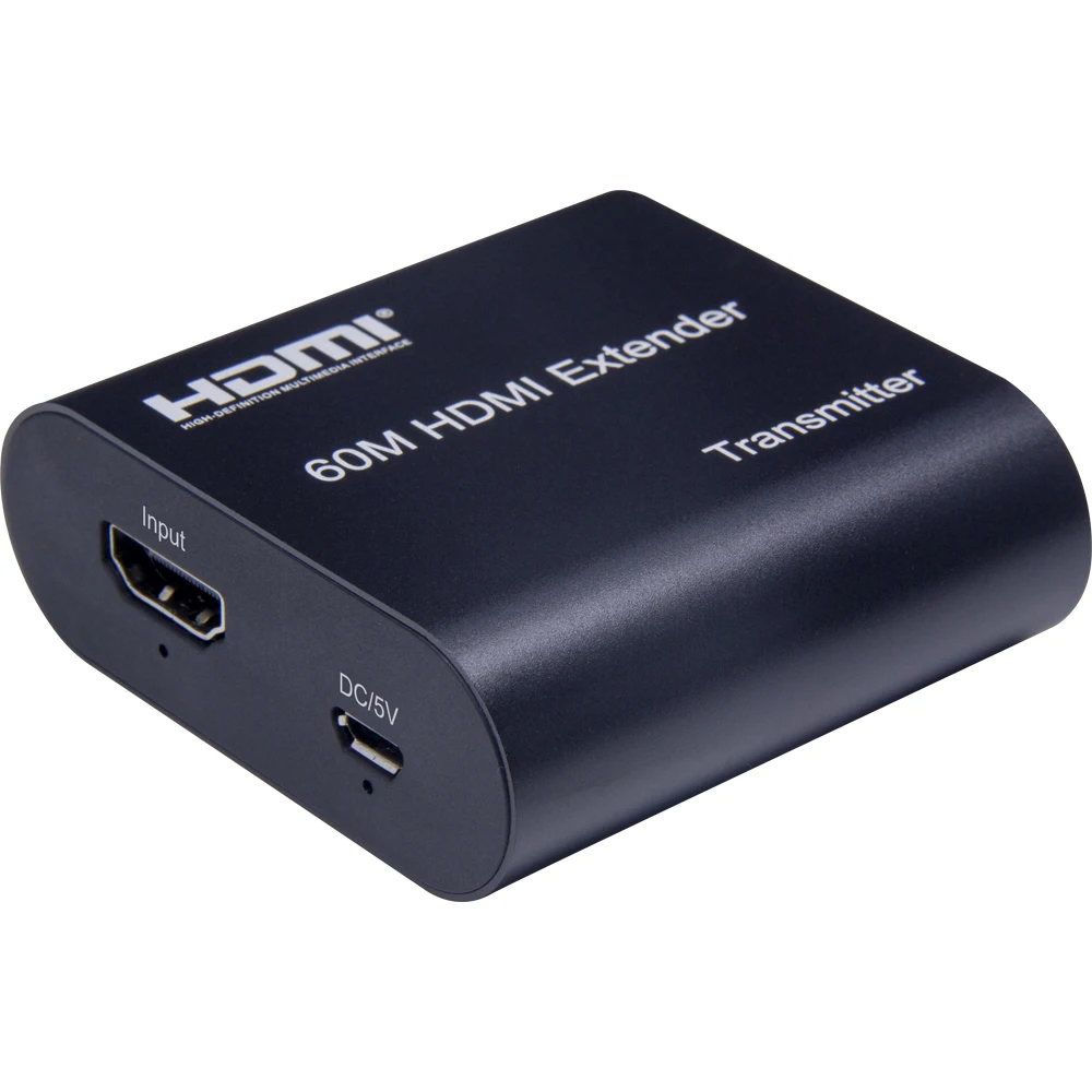 Удлинитель RJ45 4K HDMI Cat5 60 м 120 удлинитель аудио видео преобразователь через Ethernet