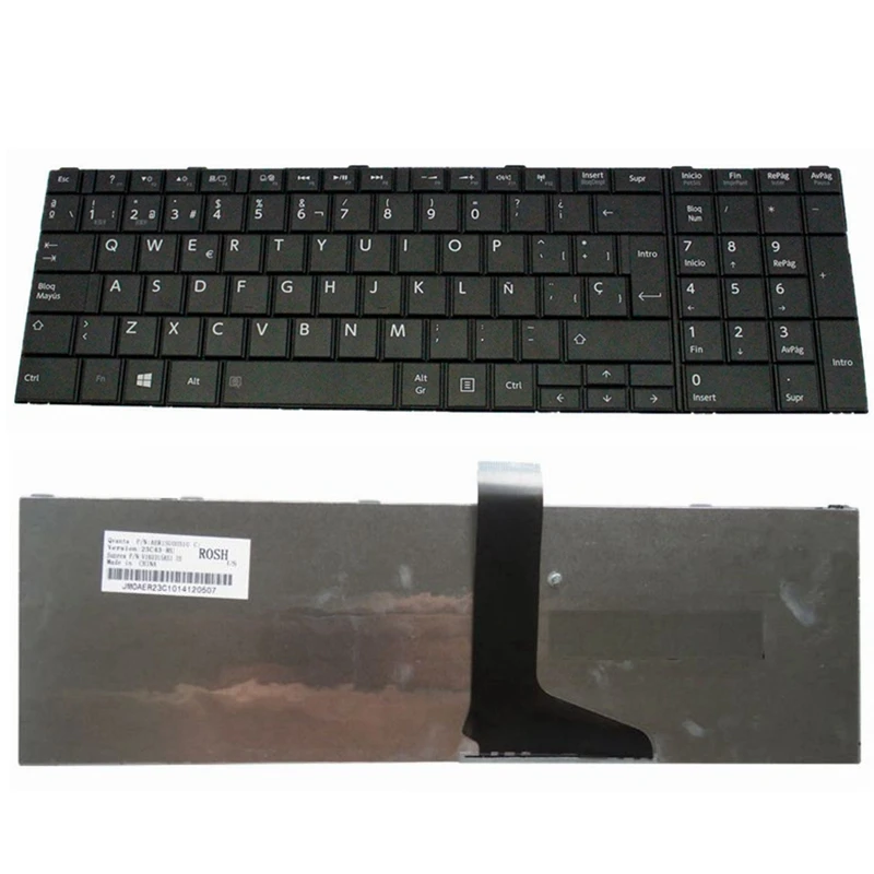 Клавиатура для ноутбука Toshiba C850 C850D C855D C855 C870 C870D C875 L875 L850 L850D L855 L870 L950 L955 C70 C70D
