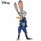 Экшн-фигурка из фильма Disney, офицер из зверополис, Джуди Хоппс, кролик из ПВХ, подвижная мультяшная коллекционная игрушка, украшение, подарок для детей