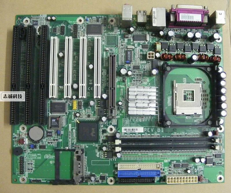 

Original DFI G4V620-B A1 version bank machine motherboard industrial control 3 ISA slots