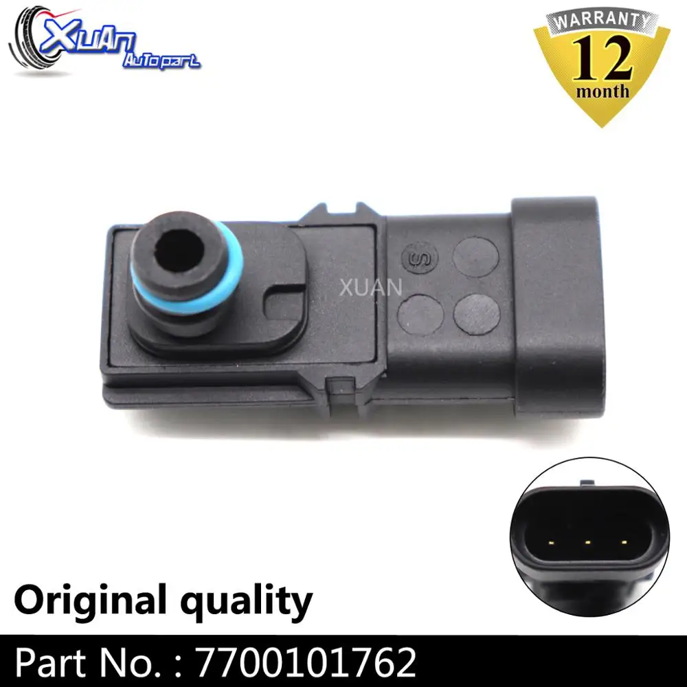 Датчик давления в коллекторе XUAN 7700101762 Boost Turbo для Nissan ALMERA MICRA X TRAIL NOTE QASHQAI 1 5 6 2 0