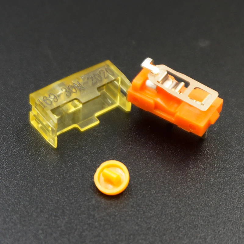 2 шт. оригинальный TTC Пылезащитная Золотая мышь микро переключатель 30 миллионов