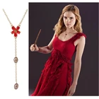 Женское Ожерелье-чокер с цветными бусинами, очаровательное короткое ожерелье с маргариткой Гермиона, украшение для вечевечерние в стиле фильма, 2021