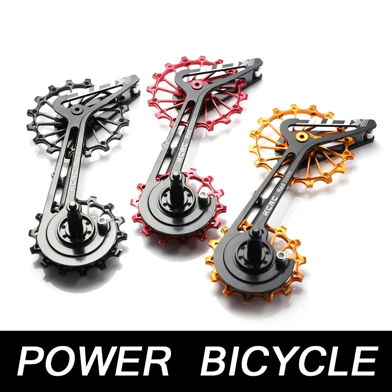 

KCNC Lightweight Aluminum Alloy Road Bicycle Bike Oversized Pulley Cage OSPW For SRAM RED FORCE RIVAL APEX 10S 11S 14-16T