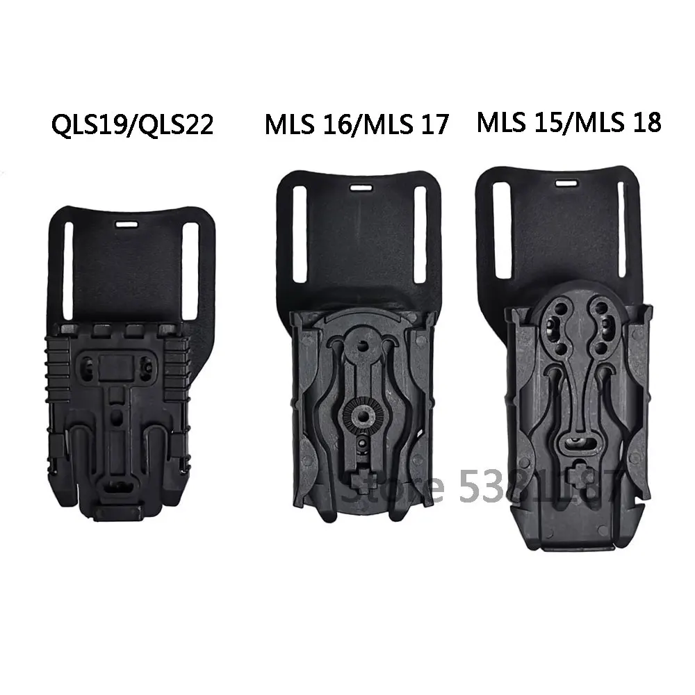 

Glock Colt 1911/HK USP /SIG Safariland Low-Ride Universal Belt Loop QLS Quick Locking System Kit Hunting Gun Holster Accessorie