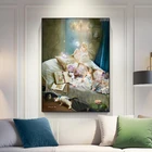 Картина на холсте с изображением страны чудес мерцающие эльфов, сказочный мир, ангел, рандомная картина с изображением мультяшной стены, картина для комнаты, домашний декор