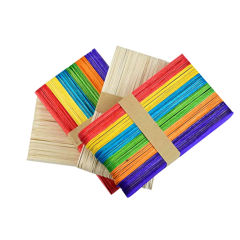 Палочки Деревянные для мороженого 50 шт./лот форма фруктового льда детские