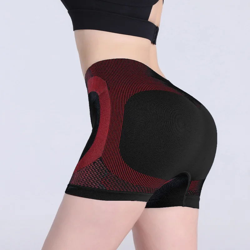 

Summer Peach Hip Yoga Shorts Women Fashion Seamless Sports Shorts Striped Gym Leggings Tight Workout Ladies Sportswear 2021 New