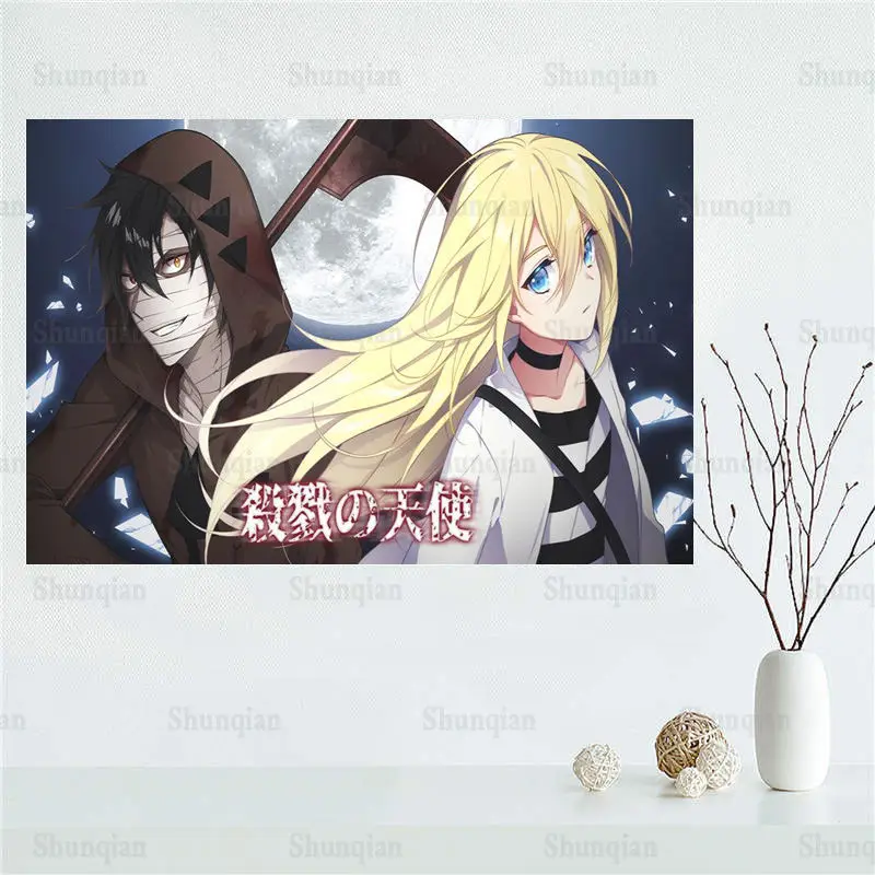 Аниме ангелы смерти настенные постеры современный Аниме/Кино/абстрактные