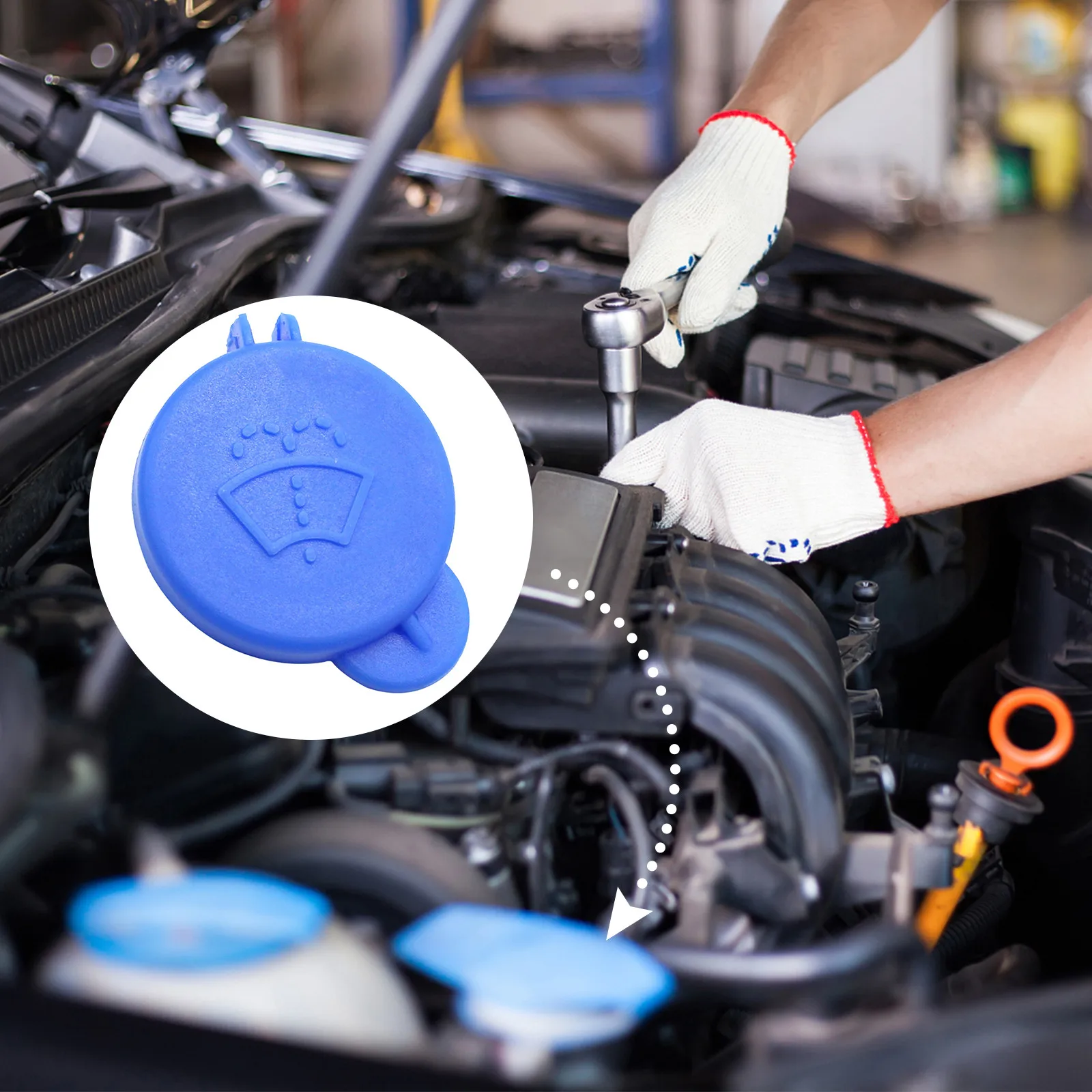 Автомобильные аксессуары крышка бачка омывателя лобового стекла резервуар для