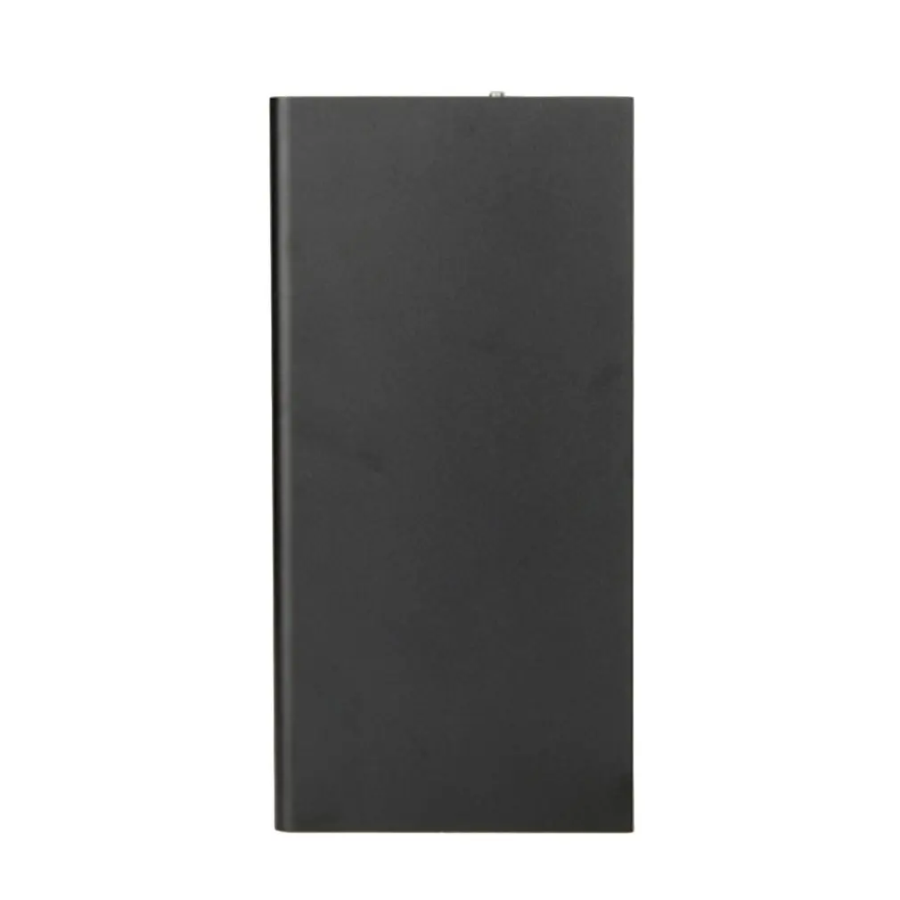 20000mAh Мини Портативный банк питания легкий двойной USB внешний аккумулятор зарядное устройство резервного питания с светодиодный свет для телефона