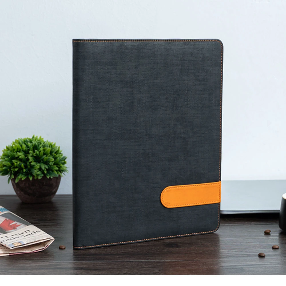 Черный портфель A4 Padfolio индивидуальная деловая папка для документов руководителя