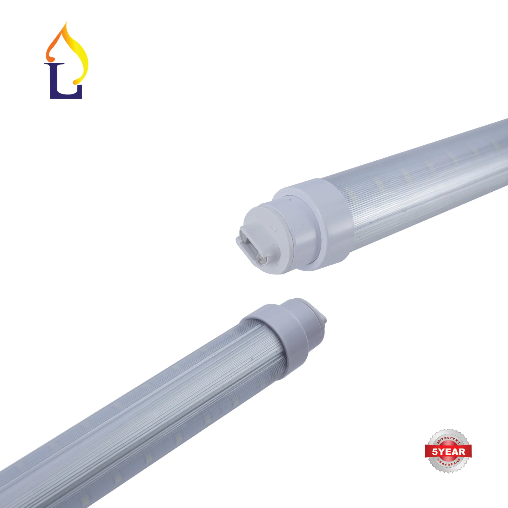 100 Pack T10 Double Sided Tube Light 4FT/5FT/6FT 7FT/8FT/9FT/10FT with Rotatable R17D Base Rows Ballast Bypass High Lumen | Лампы и