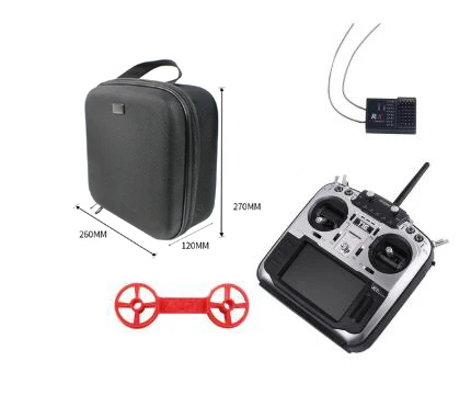 Mode2 with bag R8 RX Jumper T16 pro T16 Plus Hall Gimbal с открытым исходным кодом мультипротокол радиопередатчик JP4-in-1 радиочастотный модуль 2,4G 16CH пульт дистанционного управления - Цвет: Mode2 with bag R8 RX