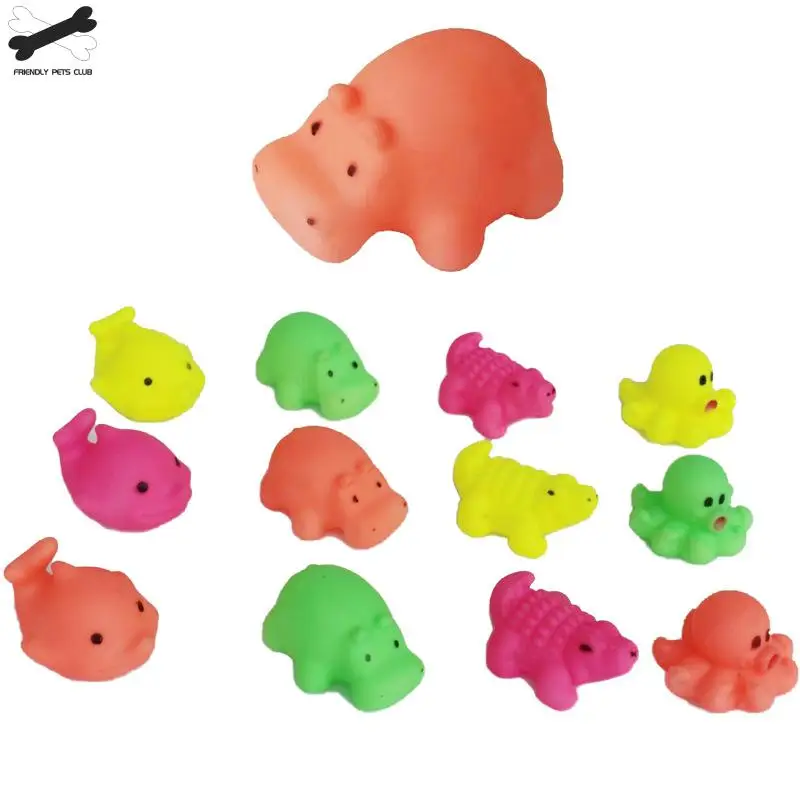 Силиконовая маленькая игрушка в виде животного кота и собаки|Игрушки для собак| |