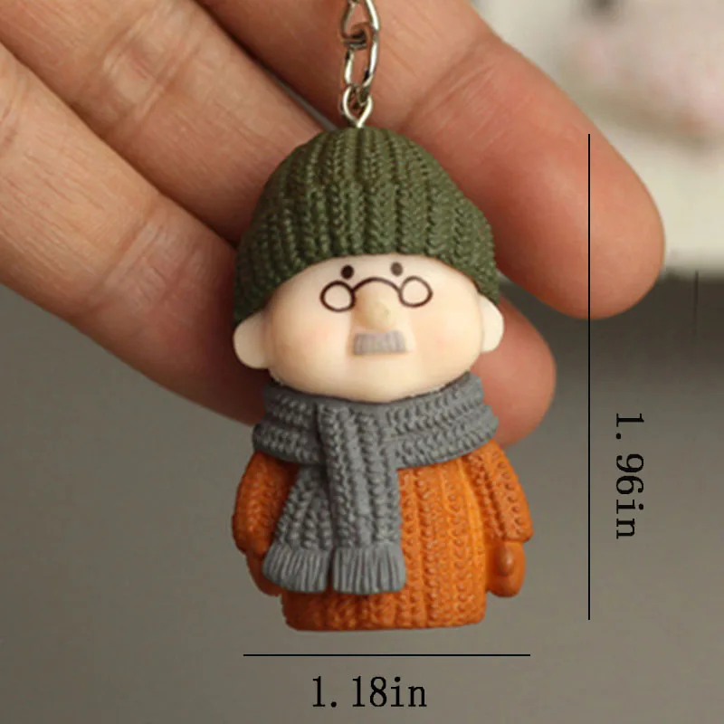 Брелки для ключей парные модные креативные Фигурки Классические мужские