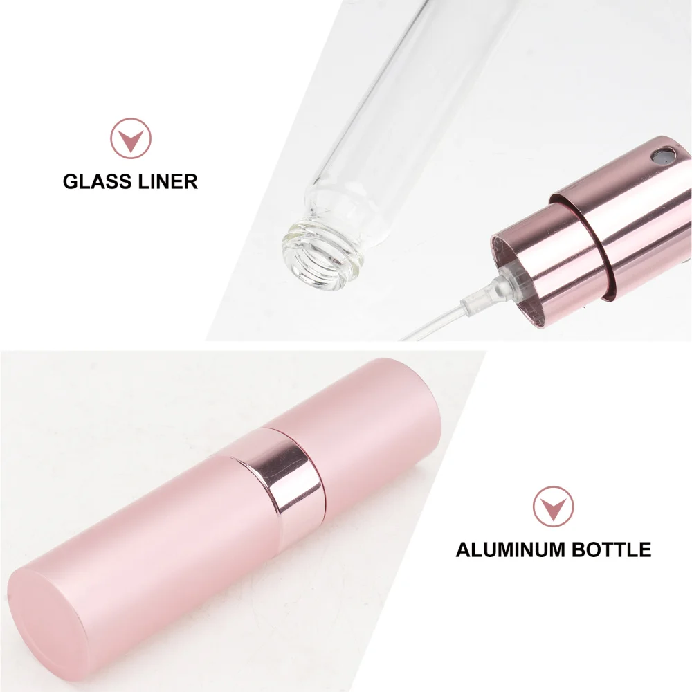 

5pcs Useful 8ml Empty Bottles Subpackage Bottles for Perfume (Assorted Color)
