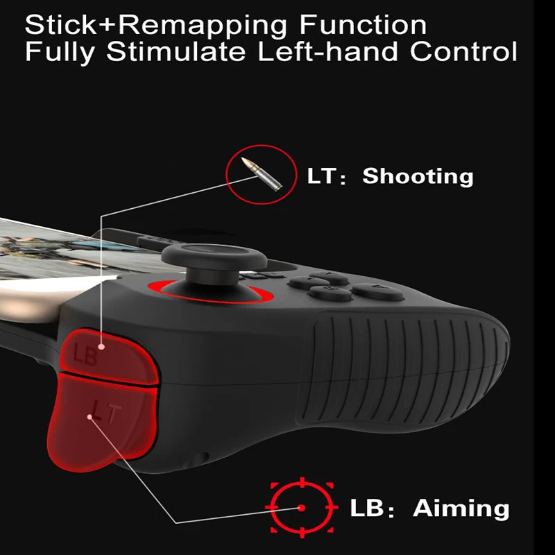 Беспроводной Bluetooth геймпад G5 контроллер с дистанционным управлением одной рукой