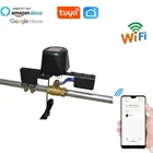 Умный клапан для воды Tuya с Wi-Fi, совместимый клапан с функцией таймера, дистанционным управлением через приложение, с устройством управления отключением Alexa Google Home
