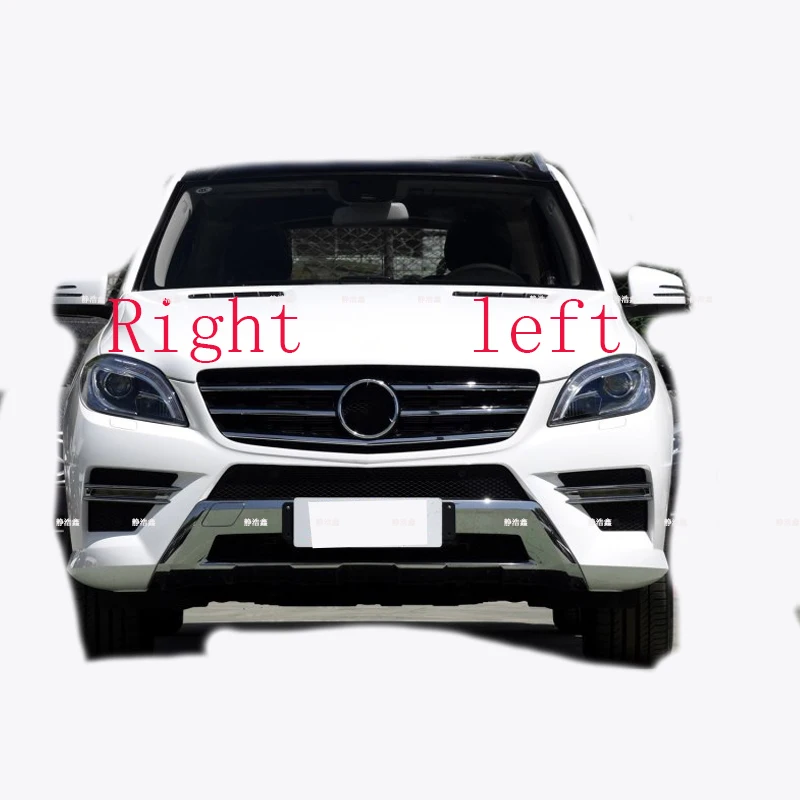 Пластиковый черный абажур для передней фары Mercedes-Benz w166 ML300 ML350 ML400 | Автомобили и