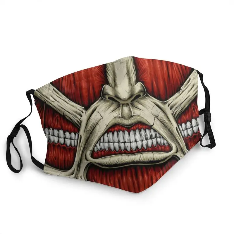 

Attack On Titan Washable Mouth Face Mask Men Eren Yeager Mask Anti Haze Dust Protection Cover Respirator Muffle