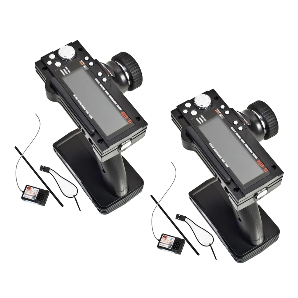 

2x 2.4G 3CH RC Remote Control Transmitter Receiver FS-GT3B for TX Boat Control