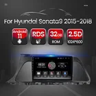 Автомагнитола для Hyundai Sonata, мультимедийный видеоплеер с GPS, Android 11, 4 ядра, для Hyundai Sonata 9, 2015, 2016, 2017, 2018