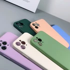 Роскошный оригинальный официальный силиконовый чехол для iPhone SE 2020 12 Mini X XR XS, чехол для Apple iPhone 11 Pro Max 7 8 Plus 12 Pro