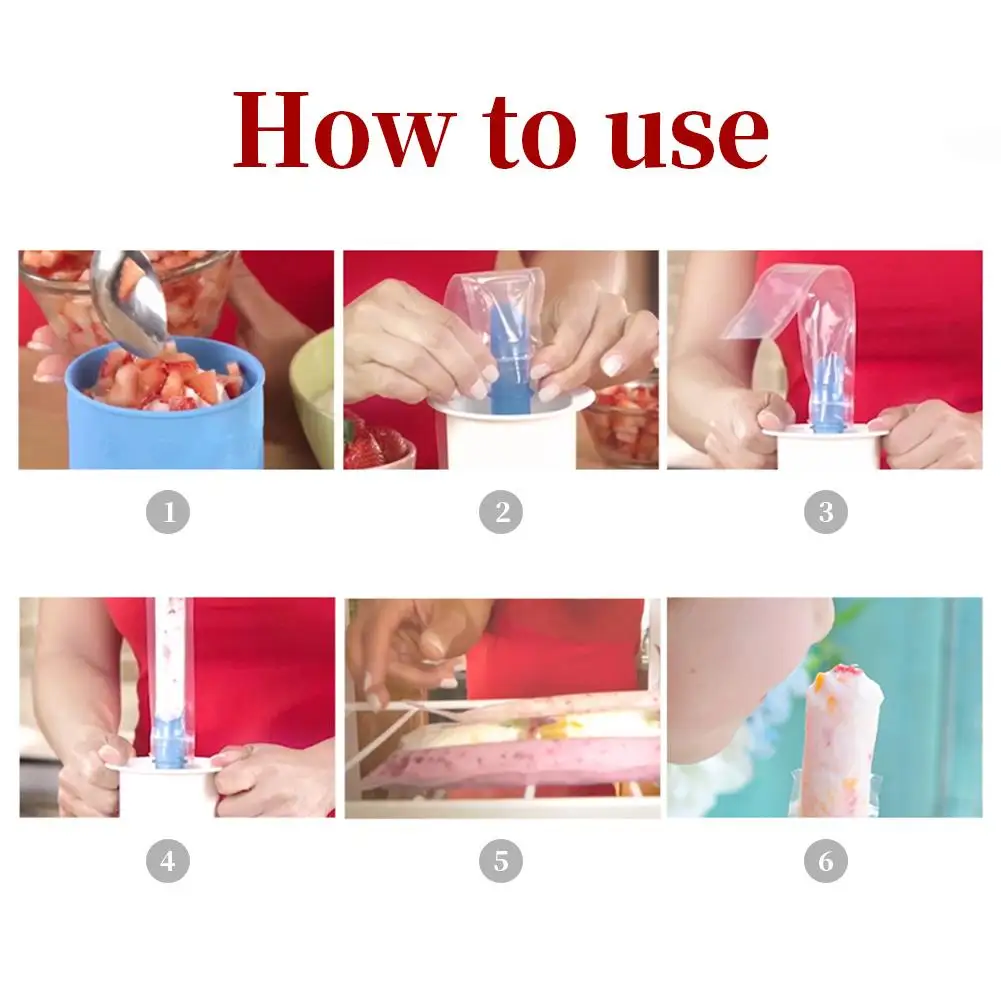 Форма для мороженого маленькая удобная машина приготовления домашнего льда