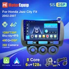 Для Honda Jazz City Fit 2002-2007 автомобильное радио 2 din Android Авто Мультимедиа Видео плеер аудио для автомобилей нет 2din навигация GPS DSP