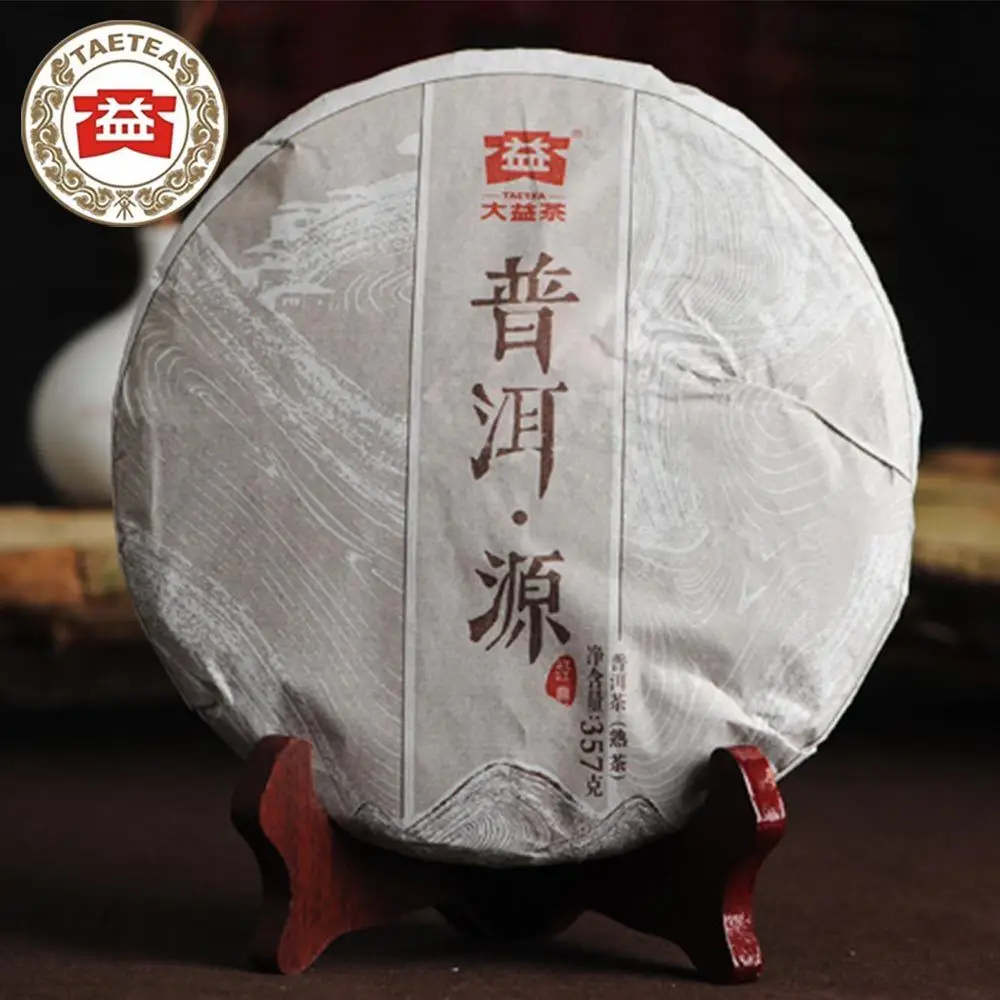 yr TAETEA Pu-erh Юань спелый пуэр Высокое качество шу пуэр 357 г