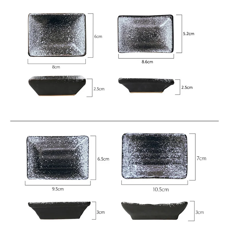 

FANCITY Japanese sauce dishes, seasoning sauces, oil plates, mustard dishes, home ceramic dishes, and wind restaurant tableware.