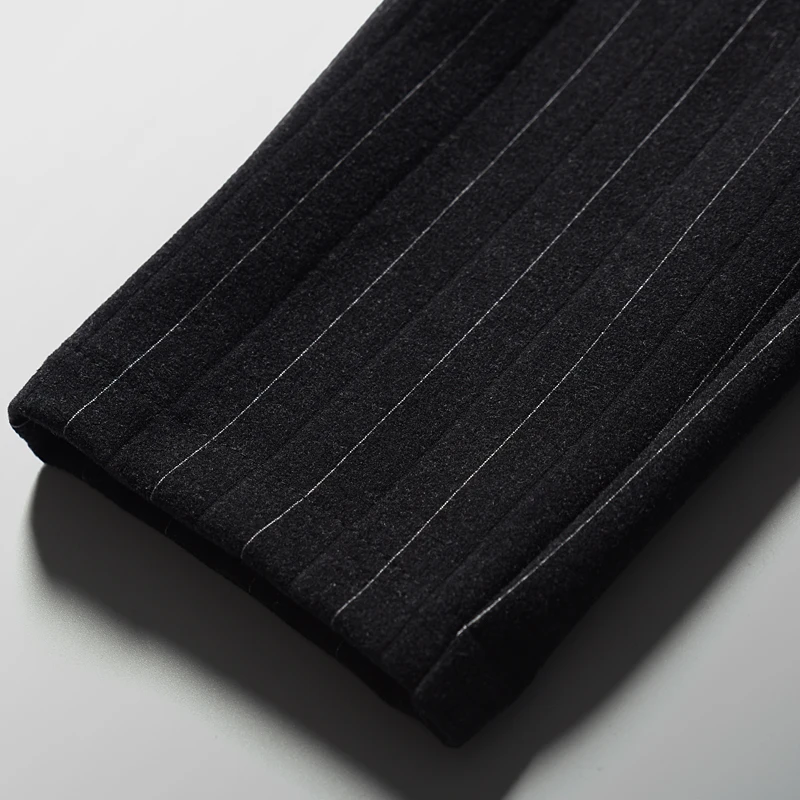 

pants men's casual pants in spring and autumn, woolen feet pants, winter pants, Korean version of the trend of self-cultivation