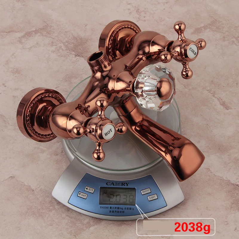 Смесители для душа 2 цветов роскошный набор из латуни с дождевой душевой лейкой