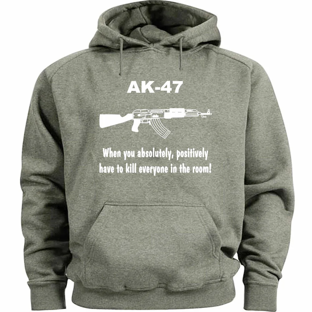 AK47 Толстовка забавная AK-47 толстовка мужская размер спортивная рубашка 2nd a мужская d Мужская футболка