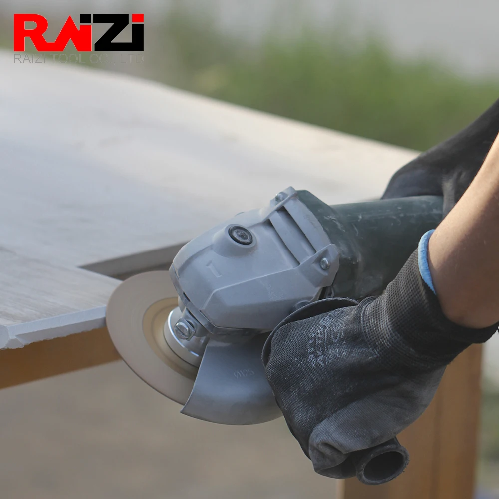 Вакуумный паяный алмазный шлифовальный диск Raizi 100/115/125 мм двустороннее лезвие