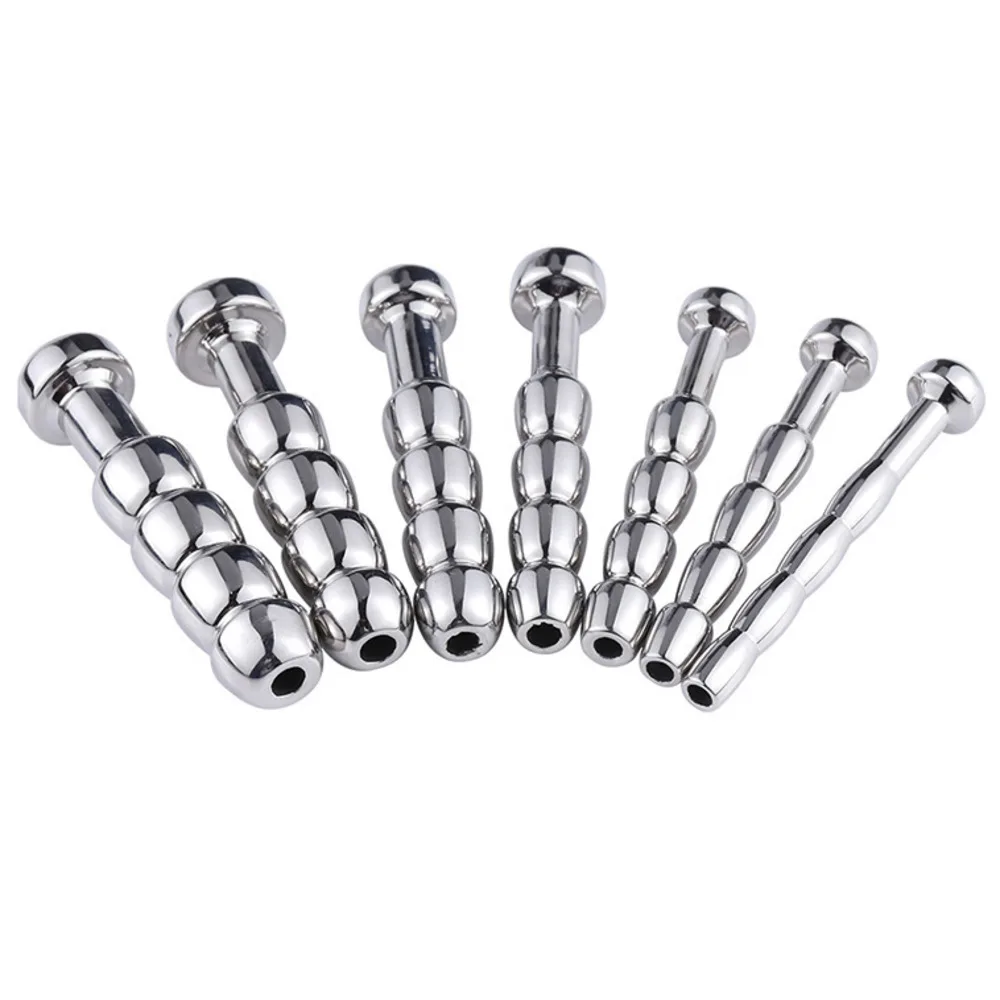 

Penis Plug Urethral Dilator Probe Urethral Catheter Urethra Stimulator Bdsm Masturbation Goods Sounding Rod Toys For Men Metal