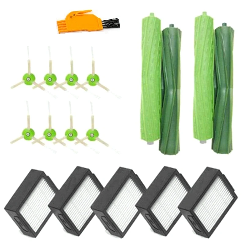Аксессуары запасная боковая щетка и Hepa фильтры щетина для IRobot Roomba I7 +/I7 Plus E5 E6 E7